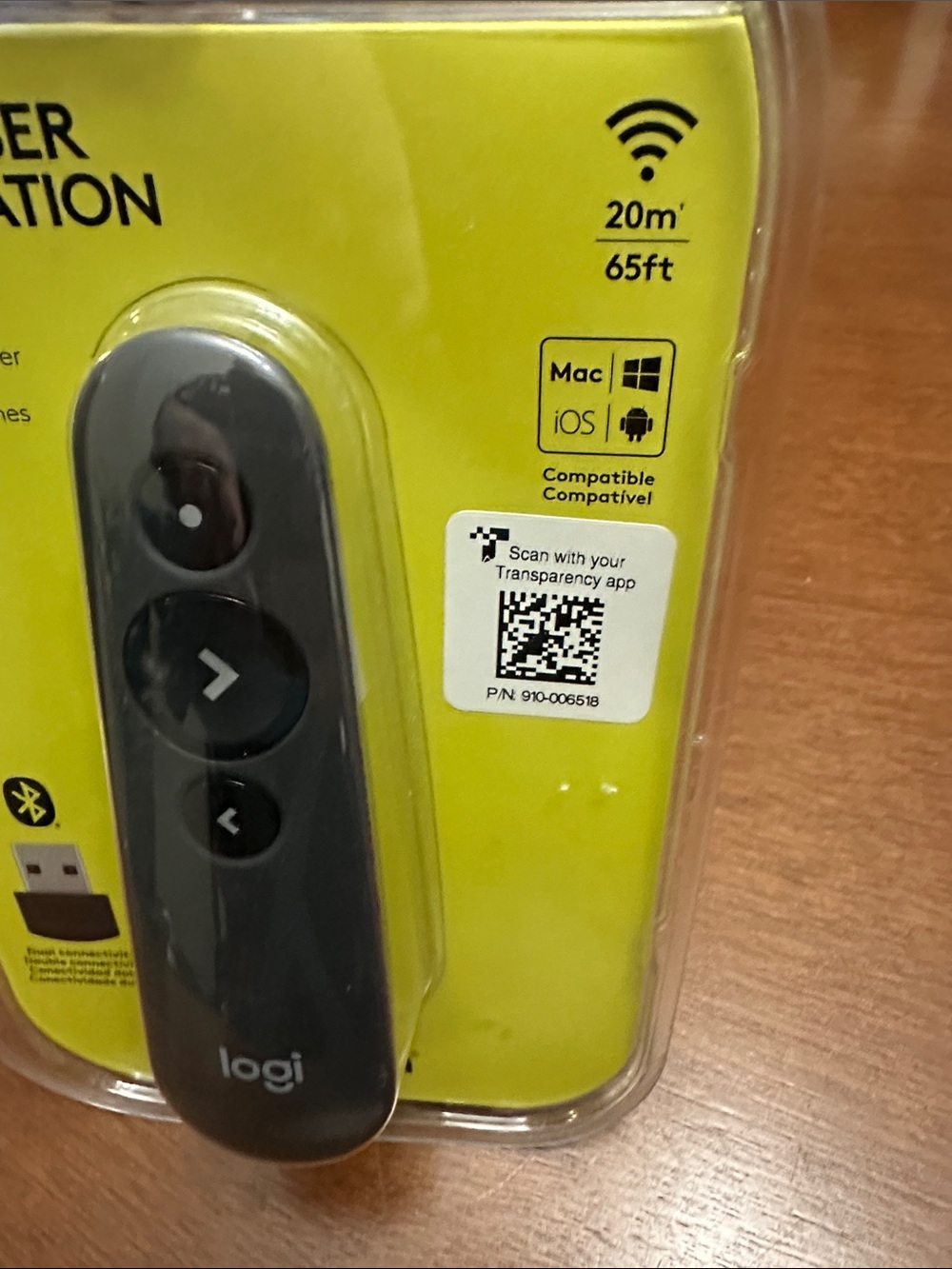 Logitech R500s Laser Presentation Remote - Picture 3 of 6